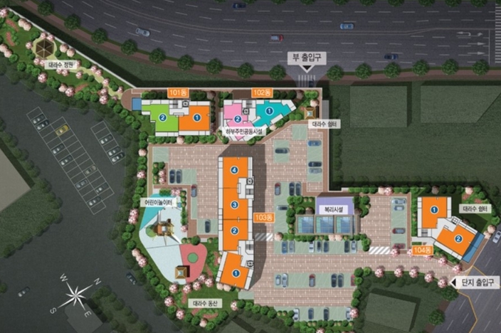 ✅신창동 대라수아파트 _사생활·채광·조망까지 모두 갖춘 구조 단지 내 유일 로얄동·로얄층